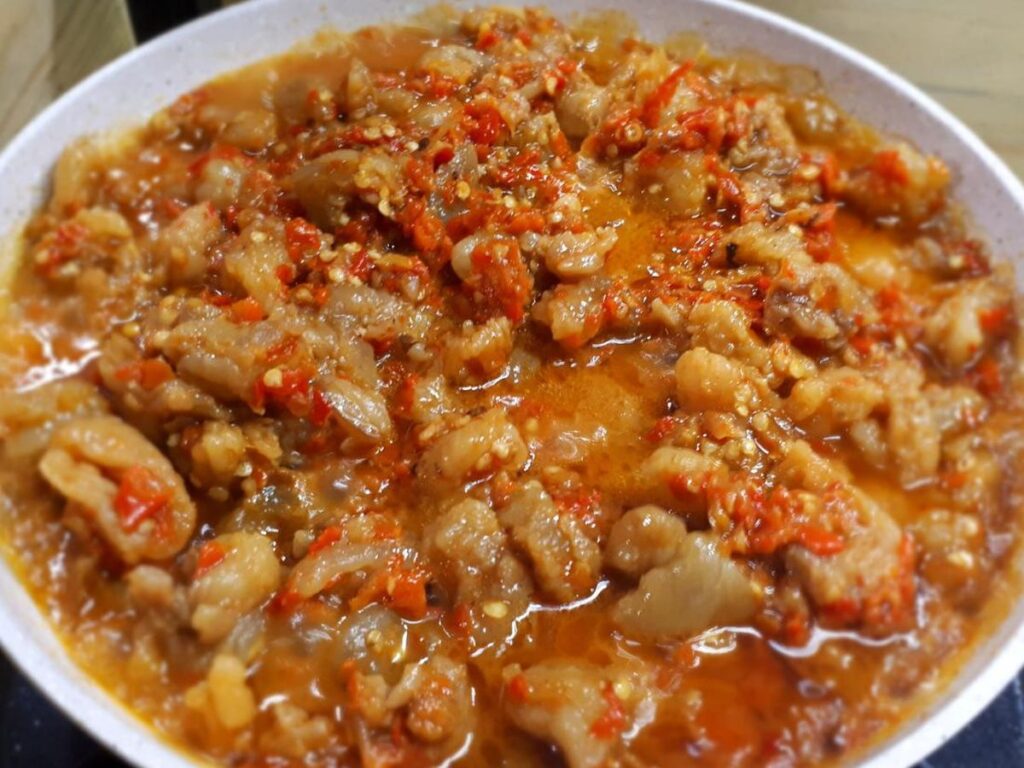 Makanan Oseng Mercon