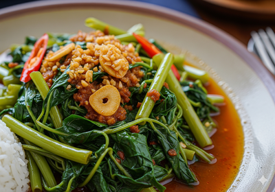 Kangkung Terasi Bawang Putih Super Kilat