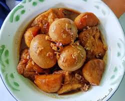 Semur Tahu dan Telur