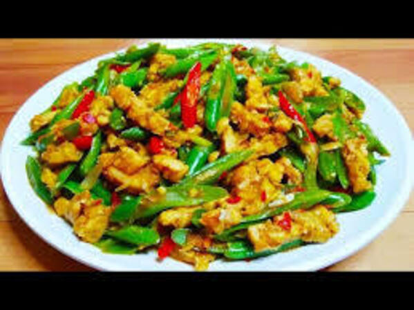 Tumis Buncis Bumbu Orak-Arik Pedas Manis