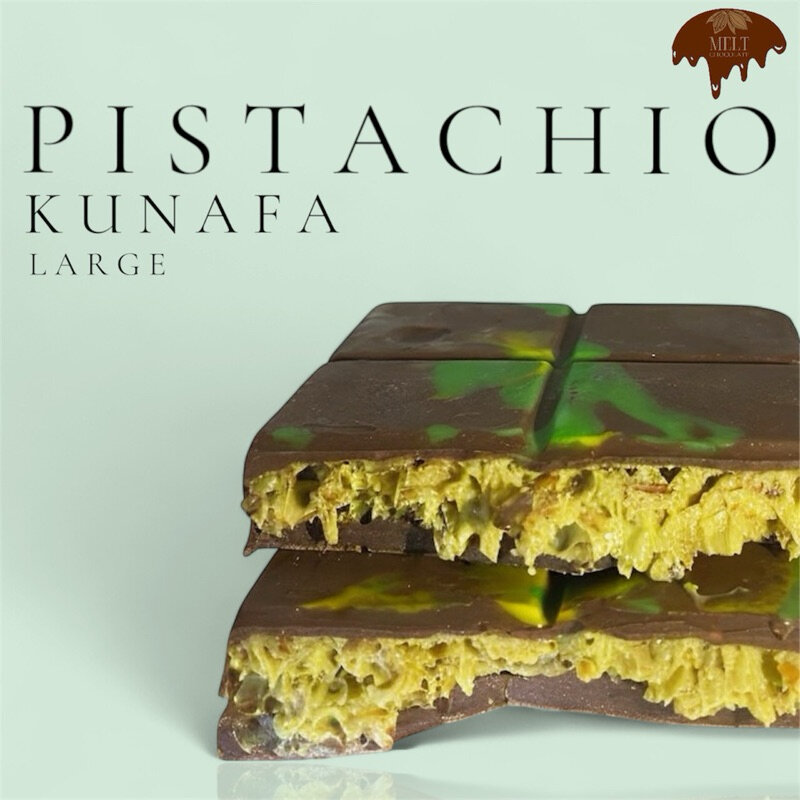 Cokelat Dubai Pistachio Kunafa: Sensasi Manis dari Timur Tengah ke Meja Anda