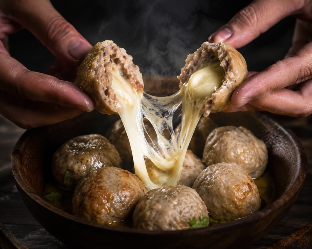 Resep Bakso Keju Mozzarella Viral 2026, Lumer Meledak Bikin Nagih Terus: Insight Operasional 2026