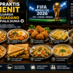 Menu Praktis 15 Menit untuk Keluarga yang Begadang Nonton Piala Dunia Tiap Malam