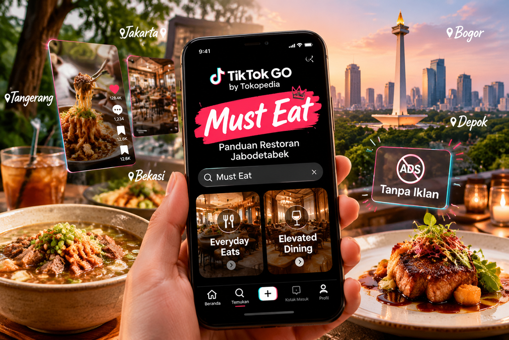 TikTok GO Luncurkan Must Eat, Panduan Restoran Jabodetabek Tanpa Iklan